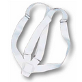 White Double Strap Web Carrying Belt w/ Woven Pole Pocket
